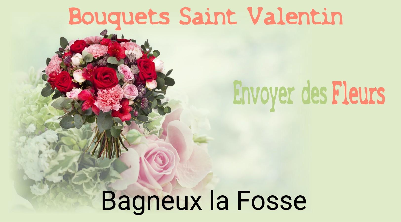 Roses de Saint-Valentin livrées à Bagneux-la-Fosse